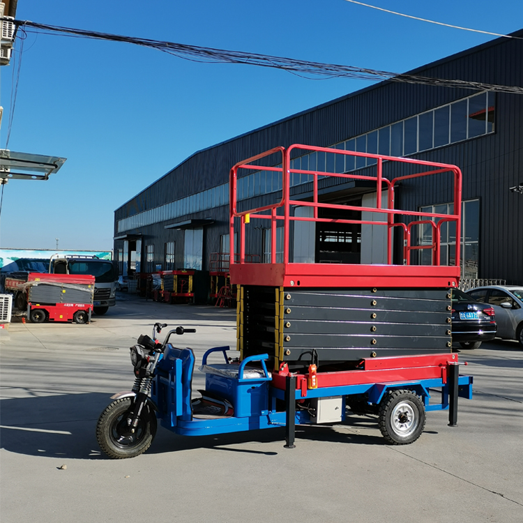 升高10米三輪車載升降平臺(tái)準(zhǔn)備發(fā)貨！